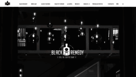 What Blackremedy.com website looked like in 2021 (3 years ago)