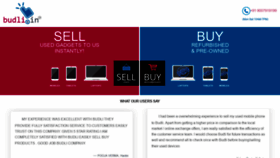 What Budli.in website looked like in 2021 (3 years ago)