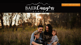 What Baercanyondental.com website looked like in 2021 (3 years ago)