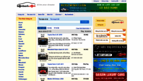 What Bonbanh.com.vn website looked like in 2021 (3 years ago)