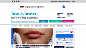 What Beautyheaven.com.au website looked like in 2021 (3 years ago)