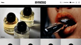 What Byredo.com website looked like in 2021 (3 years ago)