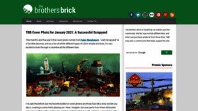 What Brothers-brick.com website looked like in 2021 (3 years ago)
