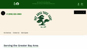 What Bayareatreecare.net website looked like in 2021 (3 years ago)