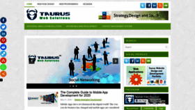 What Blog.tauruswebsolutions.com website looked like in 2021 (3 years ago)