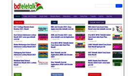 What Bdteletalk.com website looked like in 2021 (3 years ago)