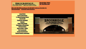 What Brookridge.com website looked like in 2021 (3 years ago)