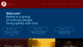 What Bethellutheran.church website looked like in 2021 (3 years ago)