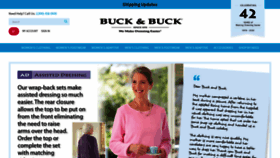 What Buckandbuck.com website looked like in 2021 (3 years ago)