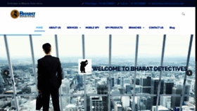 What Bharatdetectives.com website looked like in 2021 (3 years ago)