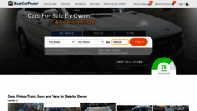 What Bestcarfinder.com website looked like in 2021 (3 years ago)