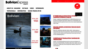 What Bolivianexpress.org website looked like in 2021 (3 years ago)