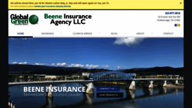 What Beeneinsurance.com website looked like in 2021 (3 years ago)