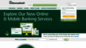 What Bancorpsouth.com website looked like in 2021 (3 years ago)