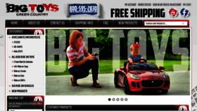 What Bigtoysgreencountry.com website looked like in 2021 (3 years ago)