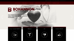 What Bohannoninsurance.com website looked like in 2021 (3 years ago)