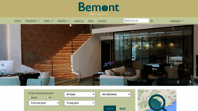 What Bemontmarbella.com website looked like in 2021 (3 years ago)