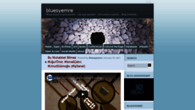 What Bluesyemre.com website looked like in 2021 (3 years ago)