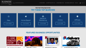 What Businessopportunity.com website looked like in 2021 (3 years ago)