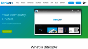 What Bitrix24.shop website looked like in 2021 (3 years ago)
