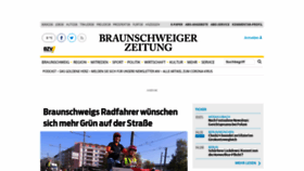 What Braunschweiger-zeitung.de website looked like in 2021 (3 years ago)