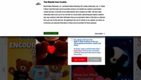 What Buildabear.co.uk website looked like in 2021 (3 years ago)
