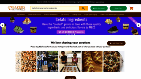 What Bakersauthority.com website looked like in 2021 (3 years ago)
