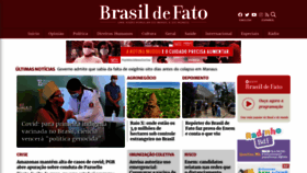 What Brasildefatorj.com.br website looked like in 2021 (3 years ago)