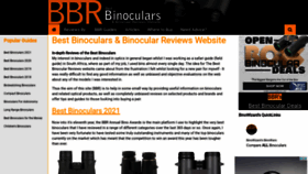 What Bestbinocularsreviews.com website looked like in 2021 (3 years ago)