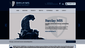What Barclaymis.com.au website looked like in 2021 (3 years ago)