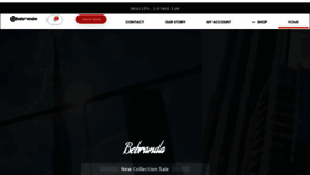 What Bebranda.com website looked like in 2021 (3 years ago)