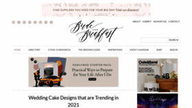 What Brideandbreakfast.ph website looked like in 2021 (3 years ago)