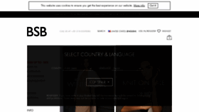 What Bsbfashion.com website looked like in 2021 (3 years ago)