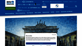 What Bmw-berlin-marathon.com website looked like in 2021 (3 years ago)