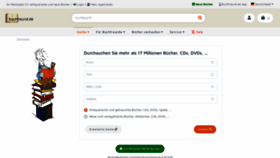 What Buchfreund.de website looked like in 2021 (3 years ago)