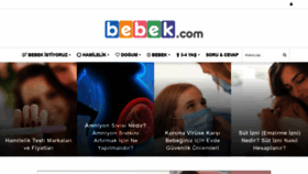 What Bebek.com website looked like in 2021 (3 years ago)