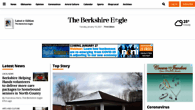 What Berkshireeagle.com website looked like in 2021 (3 years ago)