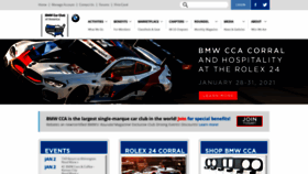 What Bmwcca.org website looked like in 2021 (3 years ago)