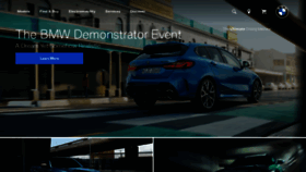 What Bmw.com.au website looked like in 2021 (3 years ago)