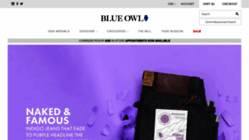 What Blueowl.us website looked like in 2021 (3 years ago)