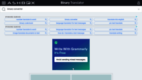 What Binarytranslator.com website looked like in 2021 (3 years ago)