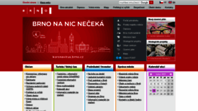 What Brno.cz website looked like in 2021 (3 years ago)