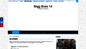 What Biggbosseason13.com website looked like in 2021 (3 years ago)