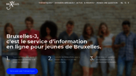What Bruxelles-j.be website looked like in 2021 (3 years ago)