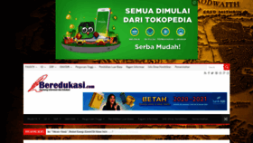 What Beredukasi.com website looked like in 2021 (3 years ago)