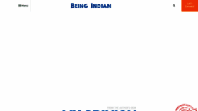 What Beingindian.com website looked like in 2021 (3 years ago)