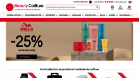 What Beautycoiffure.com website looked like in 2021 (4 years ago)