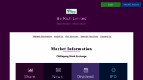 What Berichbd.com website looked like in 2021 (3 years ago)