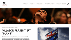 What Br-klassik.de website looked like in 2021 (3 years ago)