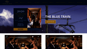 What Bluetrain.co.za website looked like in 2021 (3 years ago)